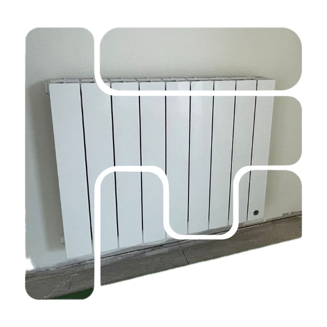 chauffage en forme de maison